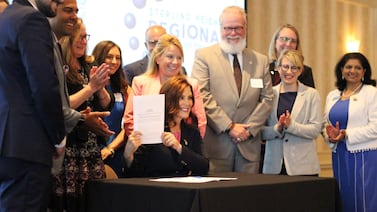 Whitmer signs Michigan child care bills that cut red tape, aid providers for infants and toddlers