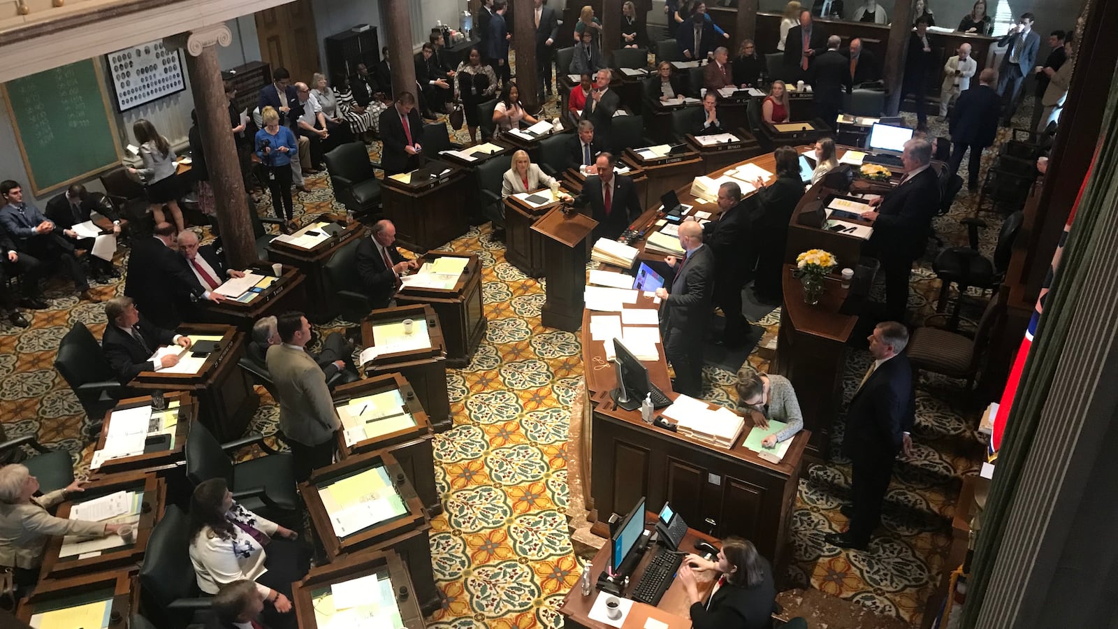 Tennessee's Senate opens its session Thursday before taking up Gov. Bill Lee's education savings account proposal, which eventually passed after almost two hours of discussion.