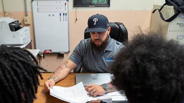 From haircuts to counseling, one Philadelphia school’s blended strategy to stop violence