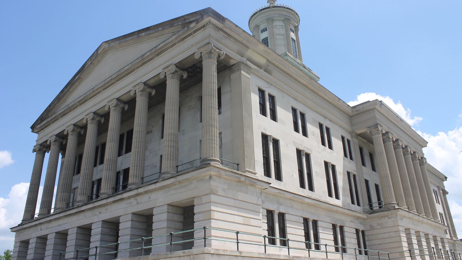 The Tennessee State Capitol sits in downtown Nashville.