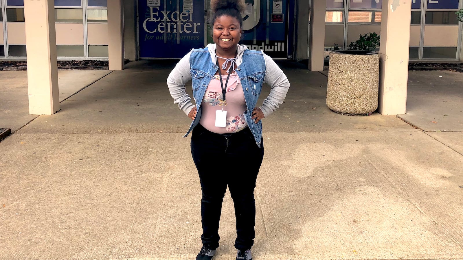 Kennishia Pratts, 19, is on track to graduate from The Excel Center in December. She plans to attend Spelman College, a prestigious historically black women’s college.