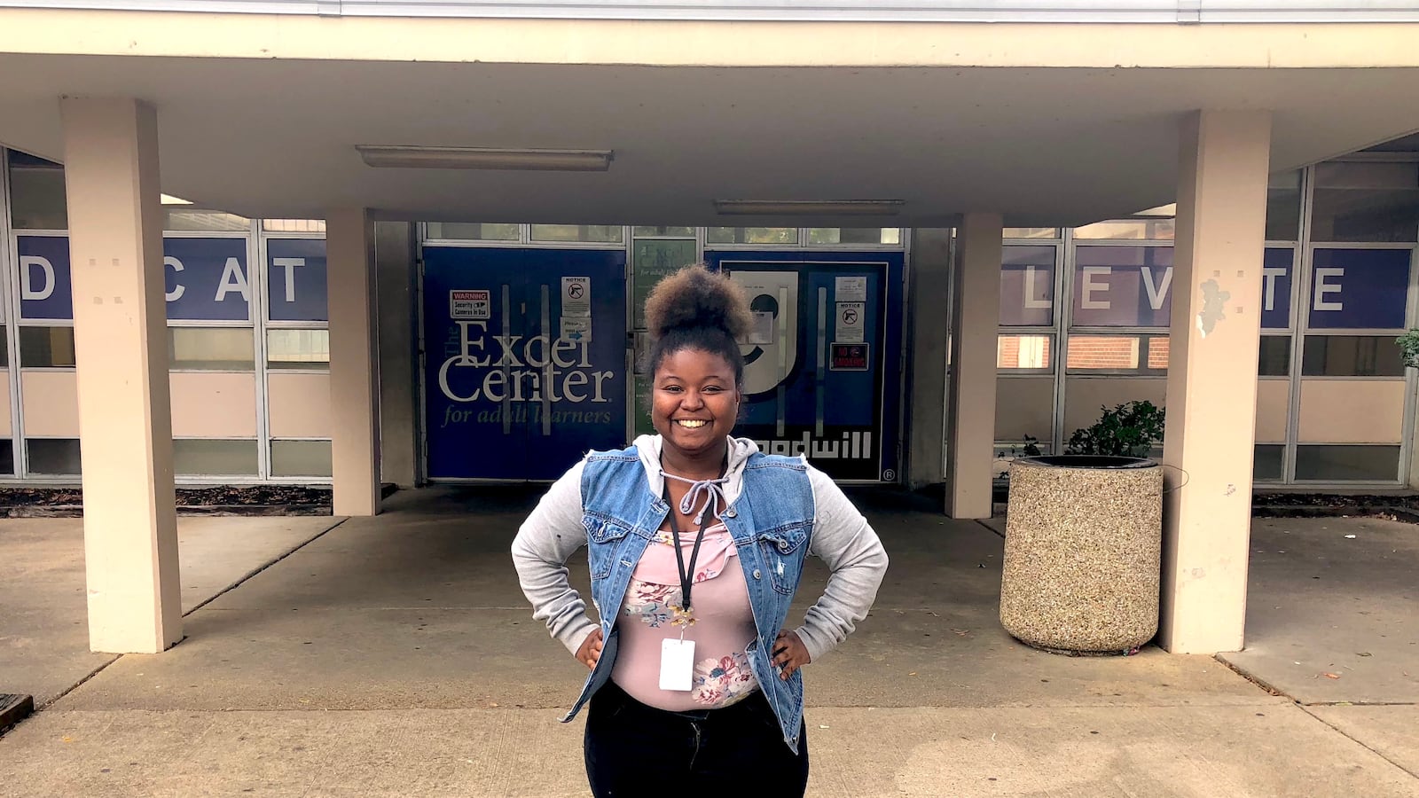Kennishia Pratts, 19, is on track to graduate from The Excel Center in December. She plans to attend Spelman College, a prestigious historically black women’s college.
