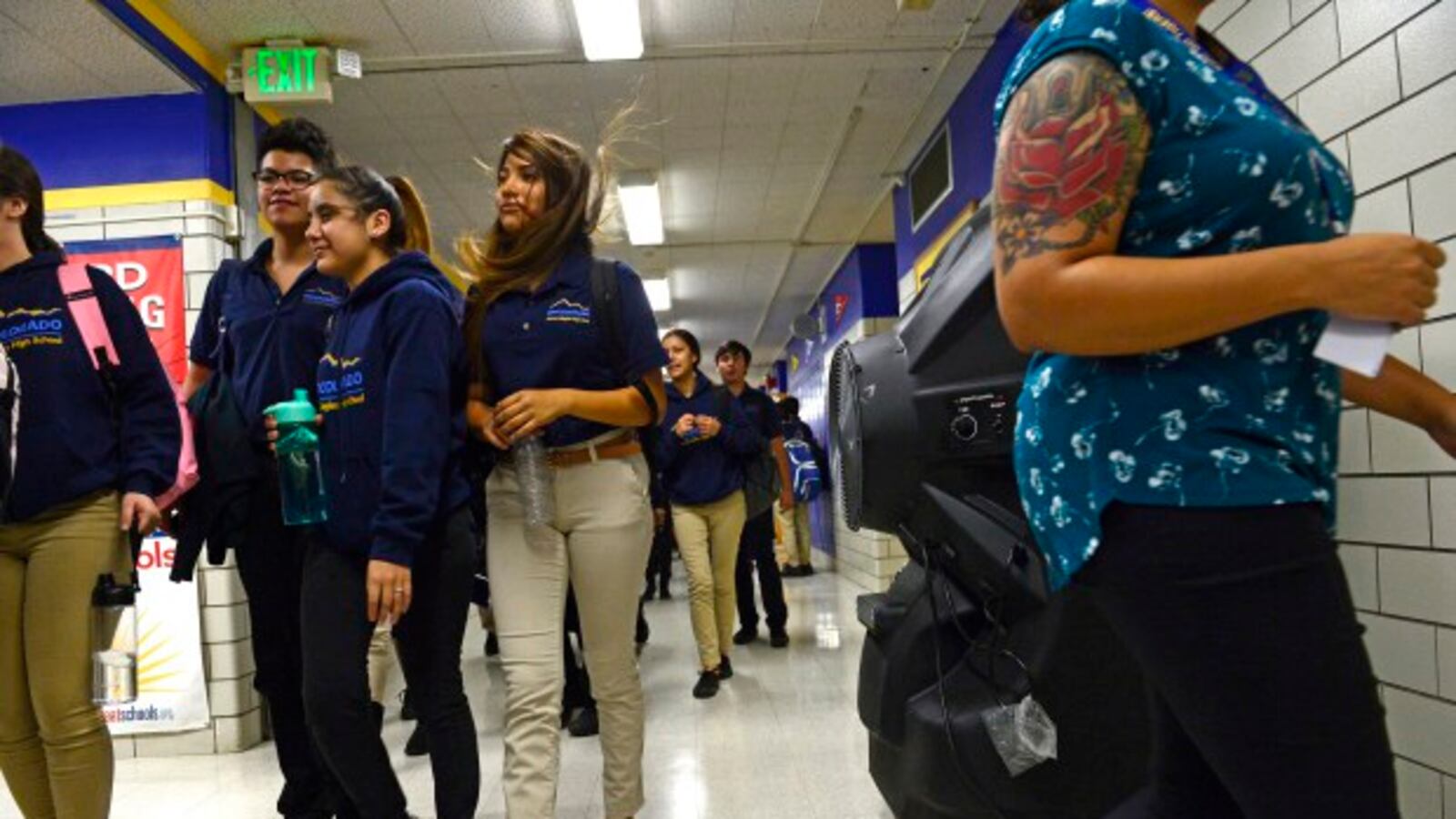 Students at KIPP Denver Collegiate High School.