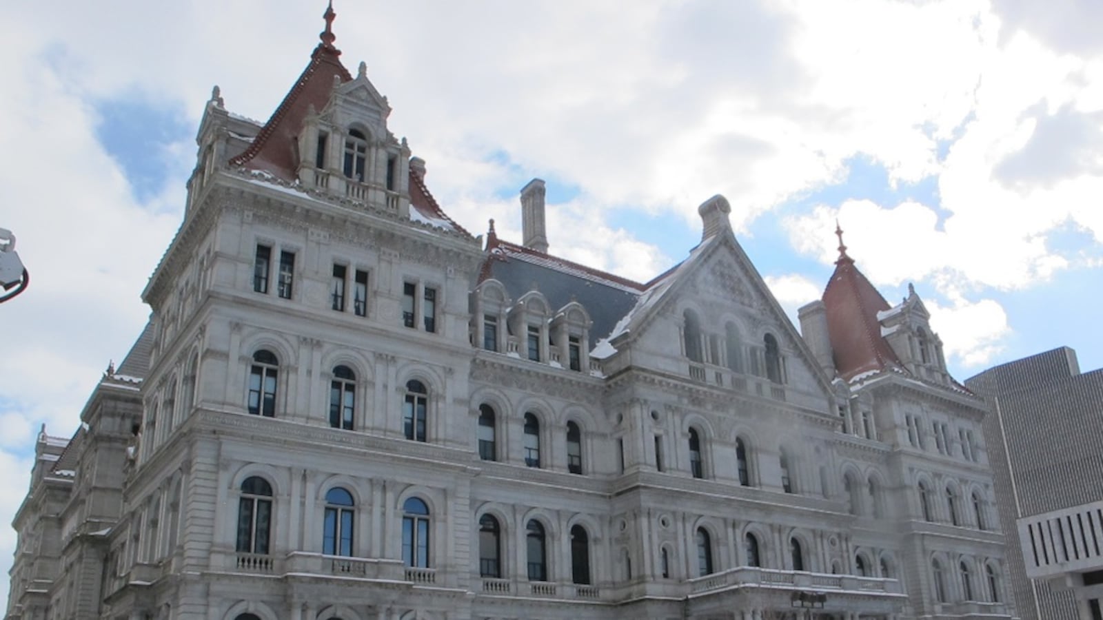 The New York State capitol.