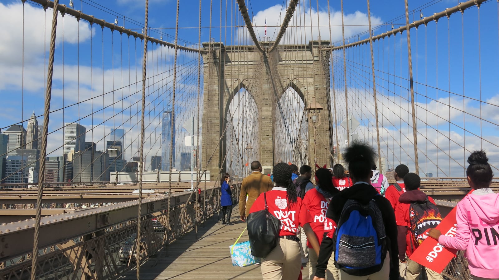 A Families for Excellent Schools rally