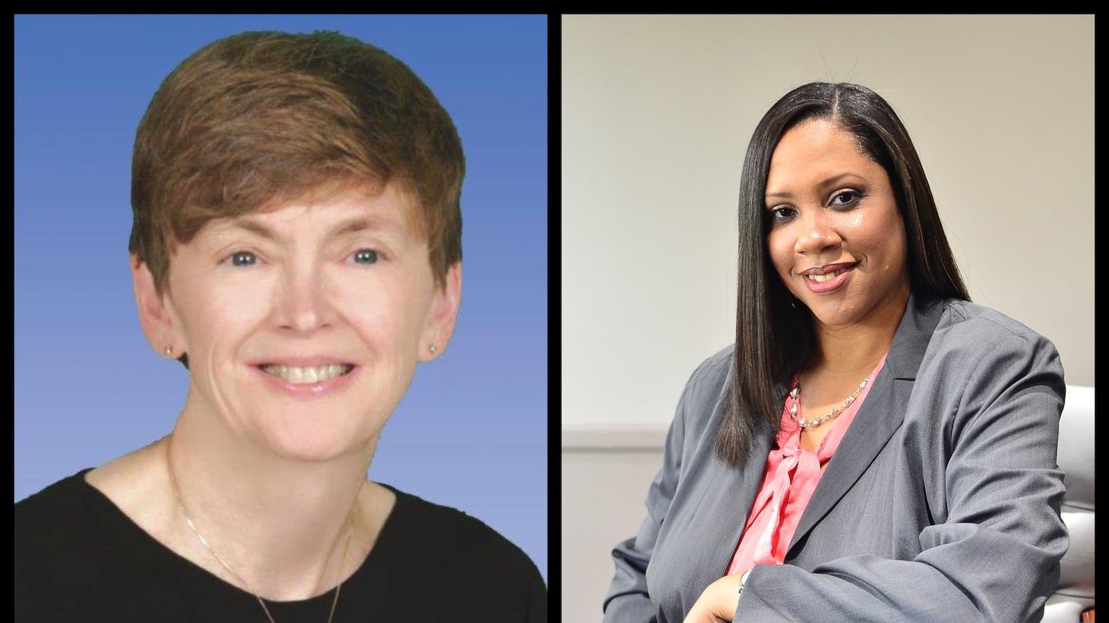 Judy Pritchett (left) and Tiffany Tilley, both Democrats, tipped the Michigan school board in favor of their party.