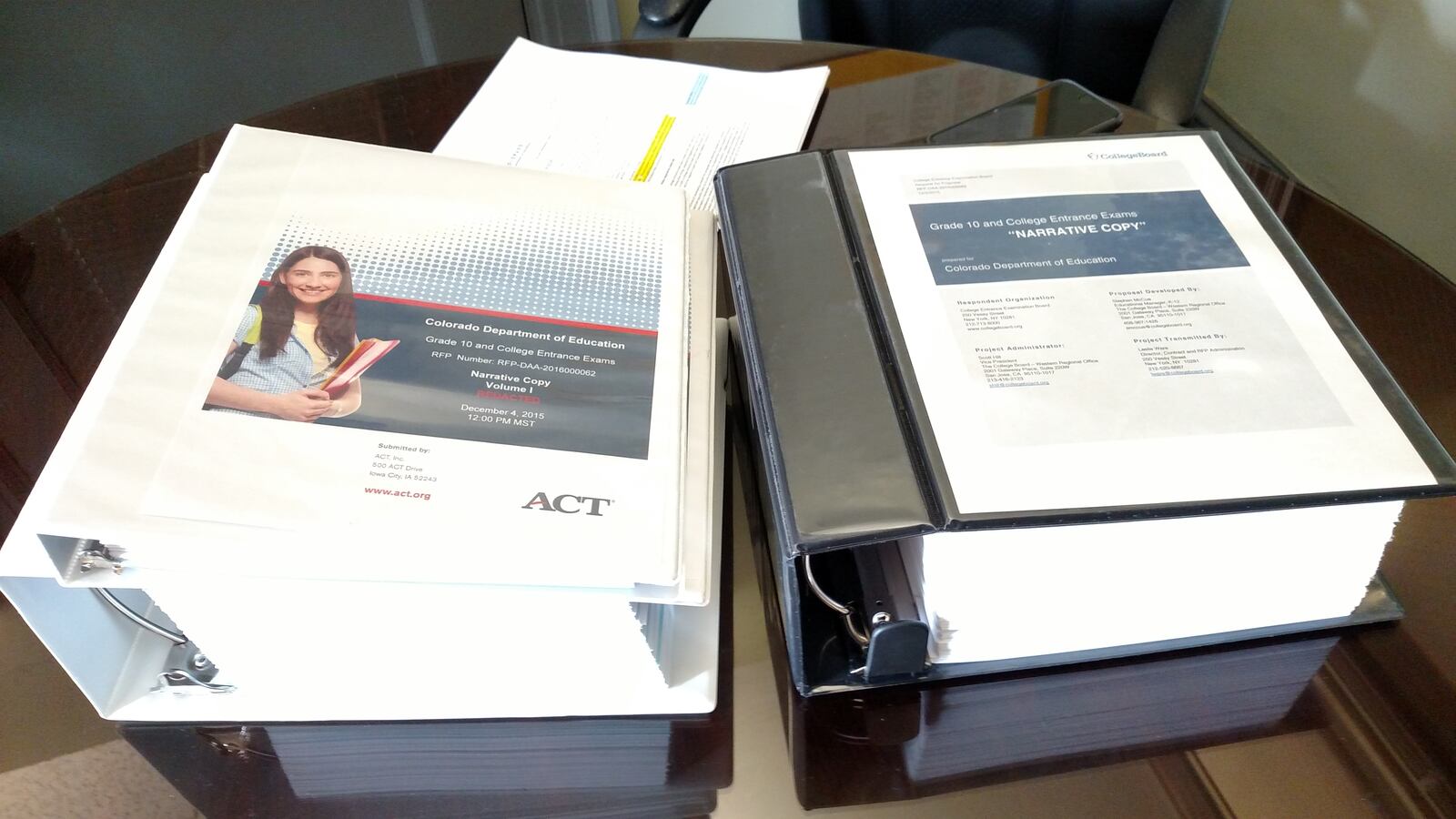 The rival bids (Eric Gorski/Chalkbeat Colorado).