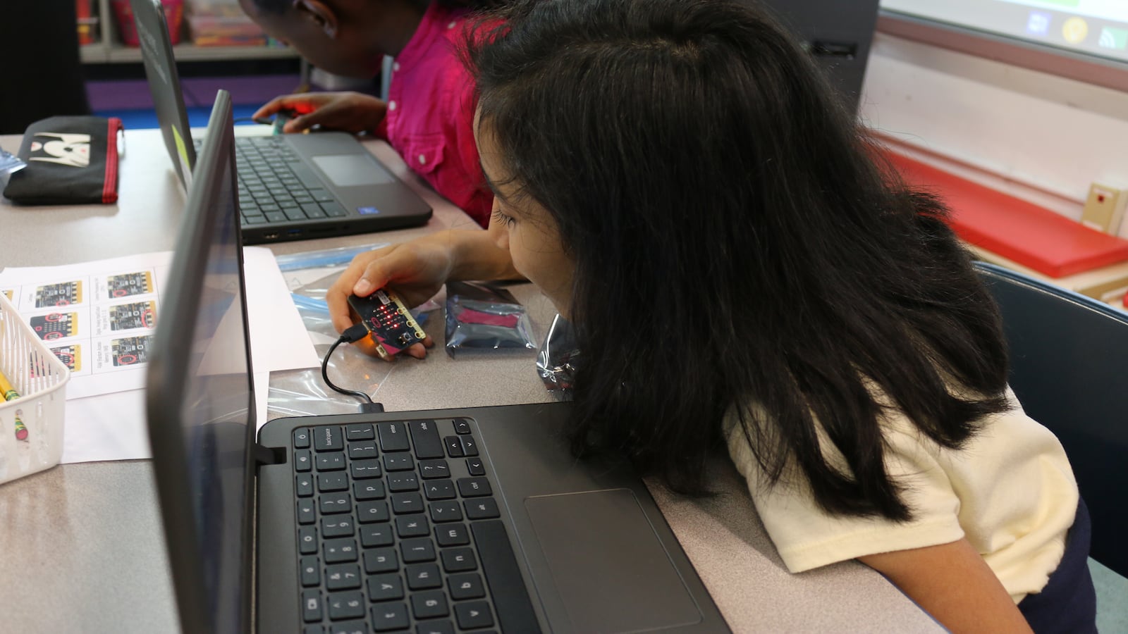 Families hoping to receive a device for remote learning by the end of this month must submit a request by Thursday.