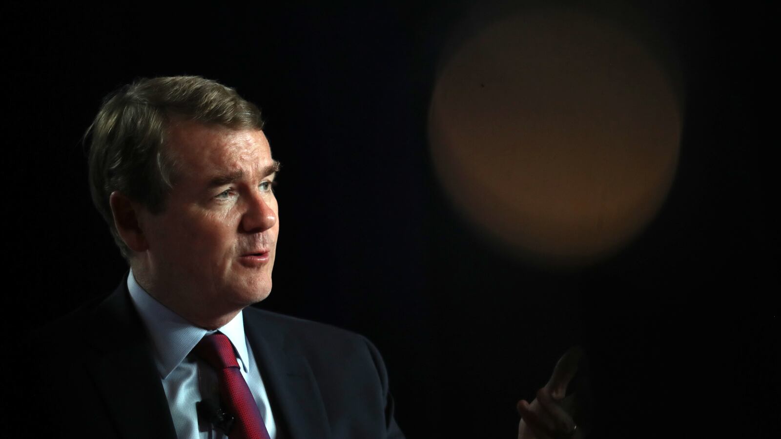 Democratic presidential candidate U.S. Sen. Michael Bennet (D-CO) speaks during the AARP and The Des Moines Register Iowa Presidential Candidate Forum on July 17, 2019 in Cedar Rapids, Iowa.