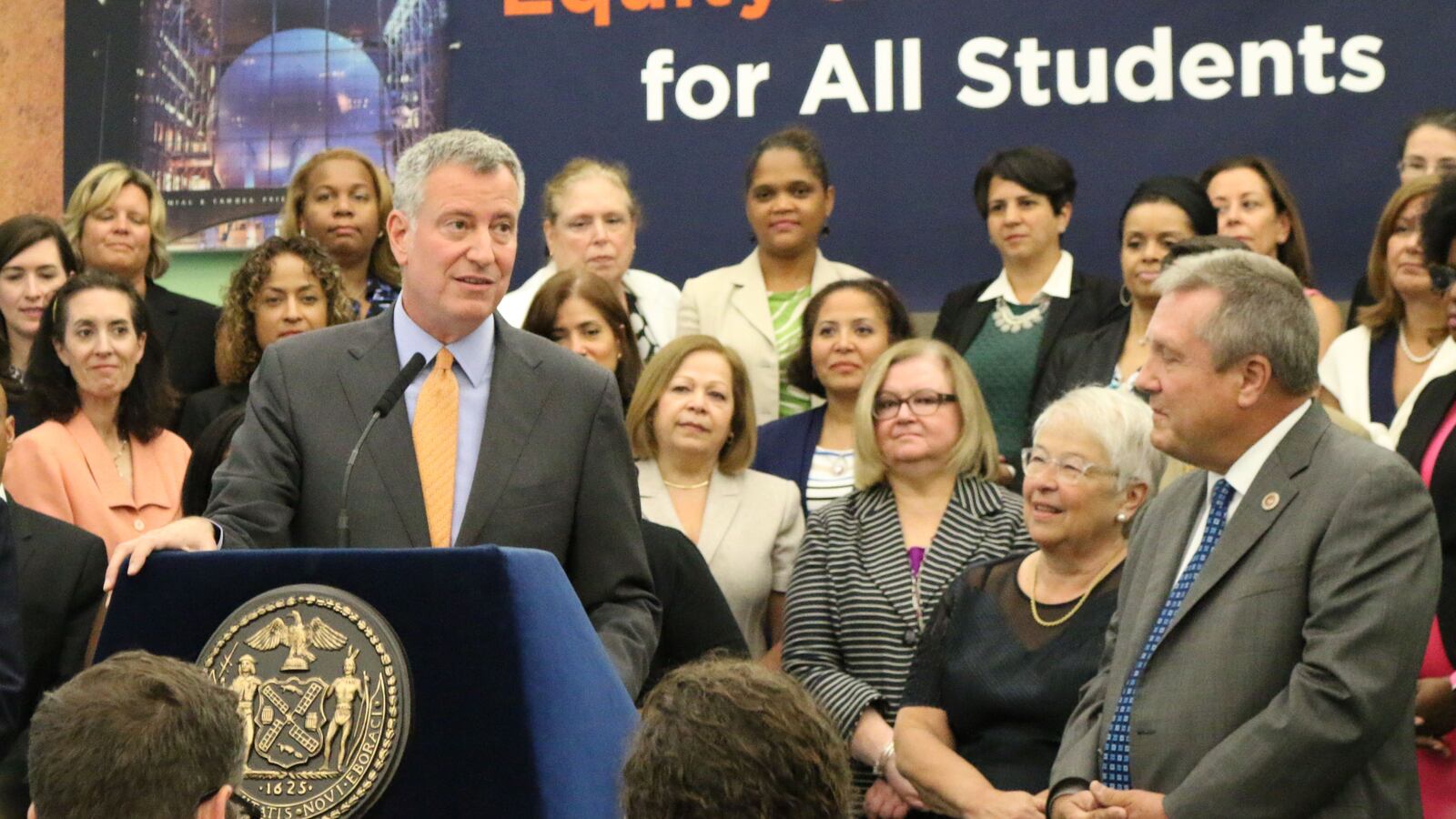 Mayor Bill de Blasio