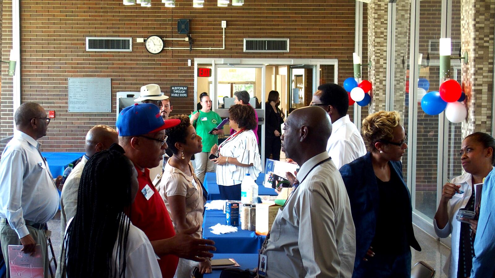 Shelby County Schools hosted a networking event for businesses owned by people of color and white women on Thursday.