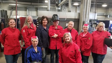 ‘Women in welding’: This Indiana high school teacher is on a mission to inspire girls to take her shop class