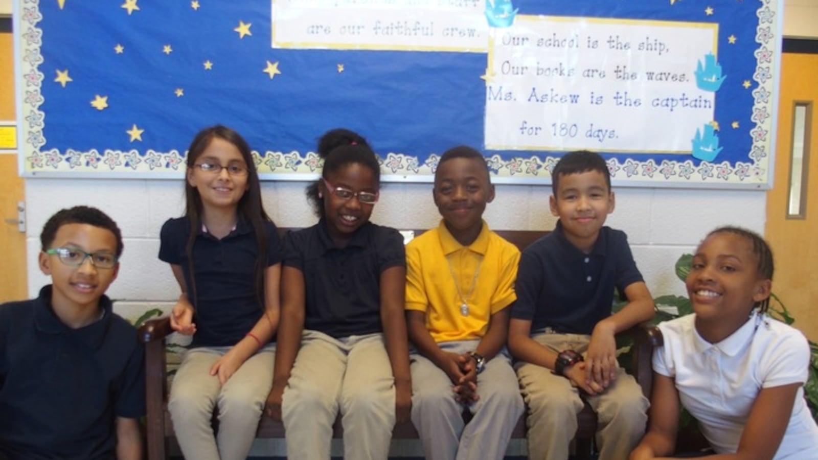 Fourth- and fifth-graders at Brewster Elementary School in Memphis pause to share their thoughts about the election of Donald Trump as America's next president.