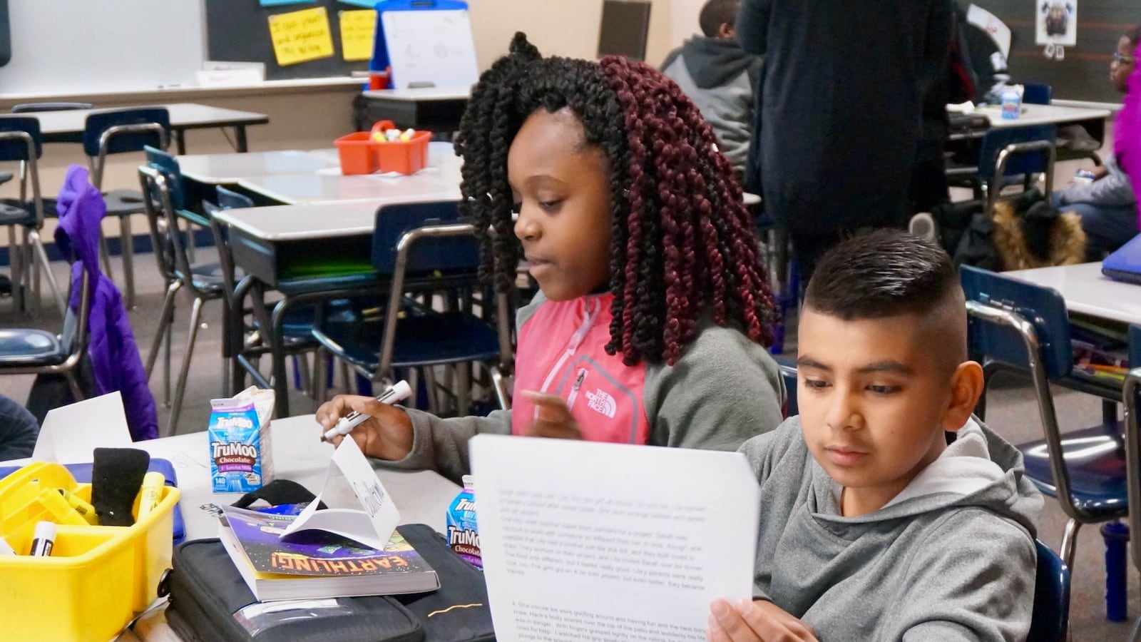 Students in Chapelwood Elementary School