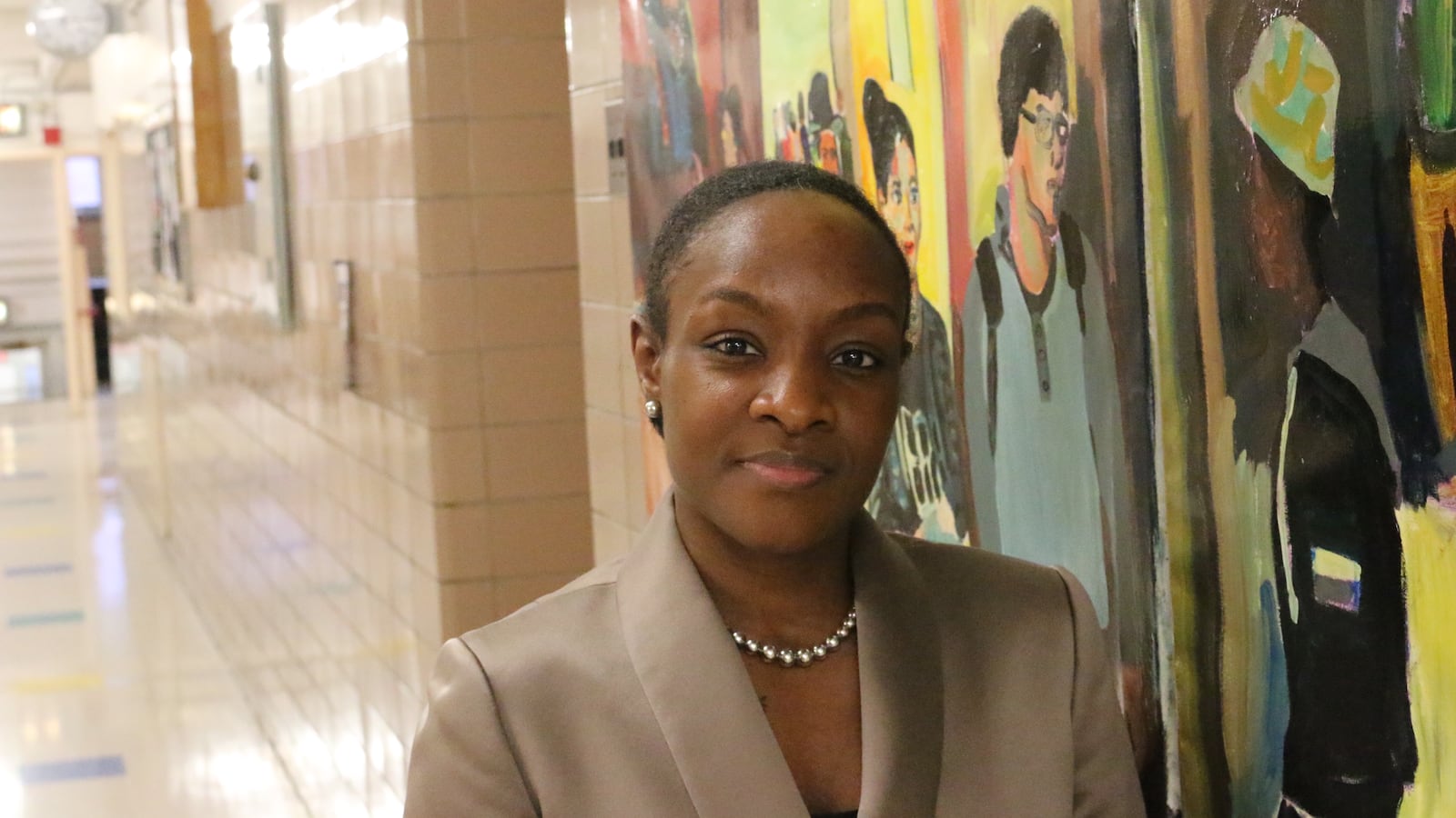 Geralda Valcin, principal at Harlem's Coalition School for Social Change