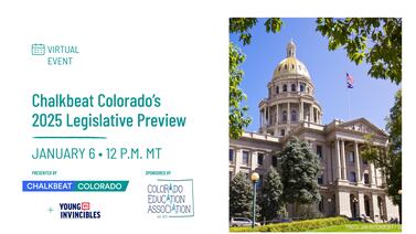 What are state lawmakers’ education priorities? Log in to Chalkbeat’s Legislative Preview to find out.