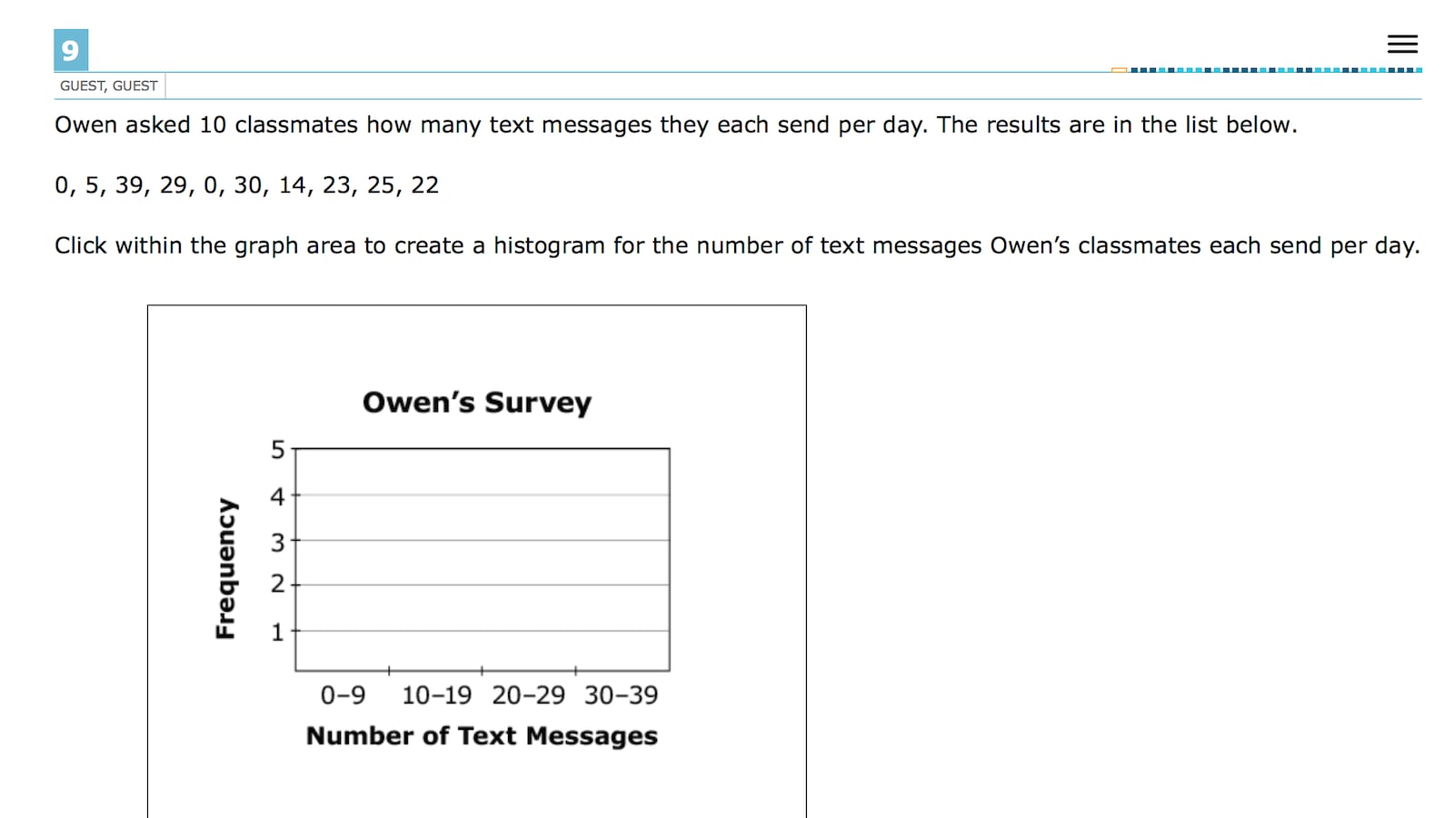 An example of a sixth-grade math question from Indiana's new ILEARN test.