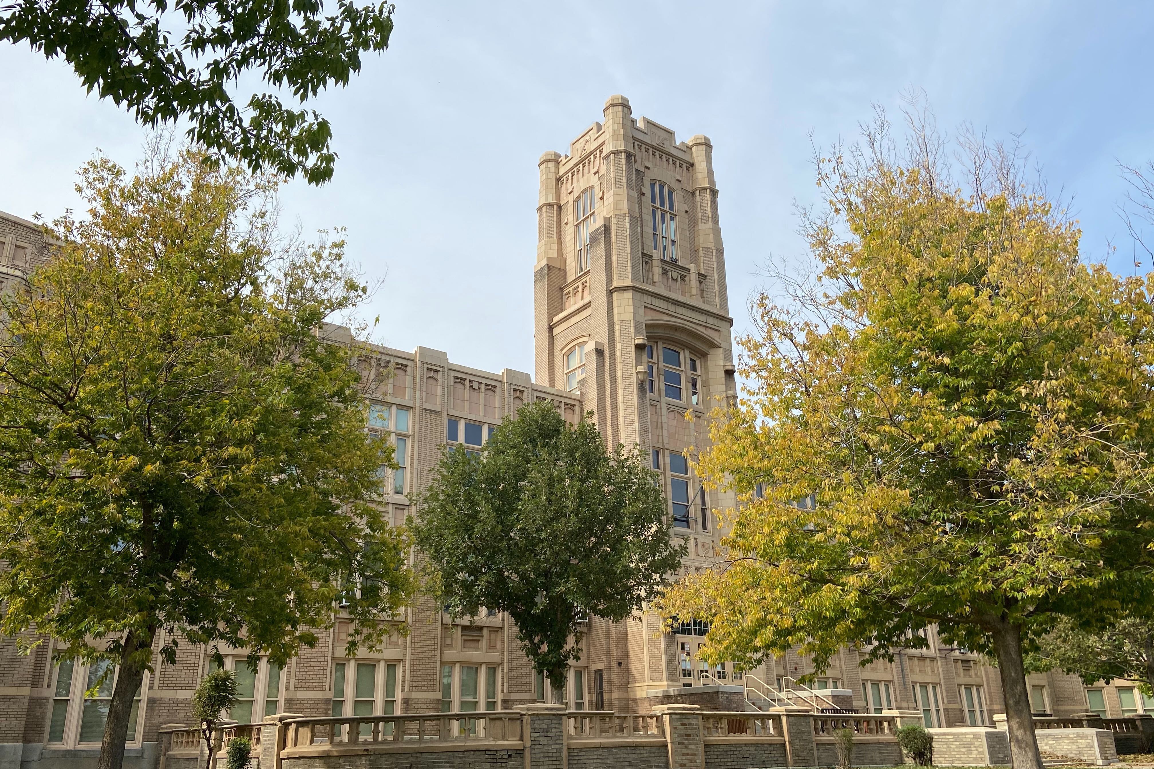 Exterior of Denver’s West High School.