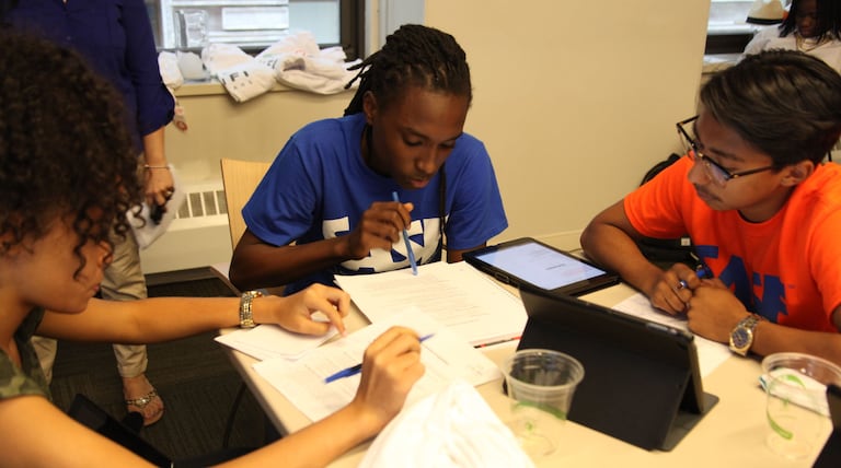 Q&A: The start-up founders trying to help low-income students plan their financial futures
