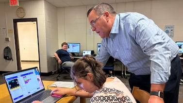 Indiana School for the Blind and Visually Impaired students help make coding more accessible