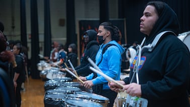 Philadelphia’s inaugural drumline exposition let students share a ‘beautiful masterpiece’