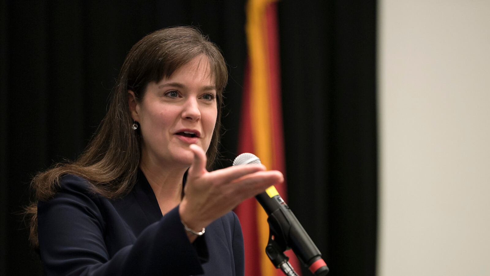 In four years as Tennessee's education commissioner, Candice McQueen has stood by the state's Achievement School District as a school turnaround tool of last resort, even as schools absorbed by the state-run district have generally not improved thus far.