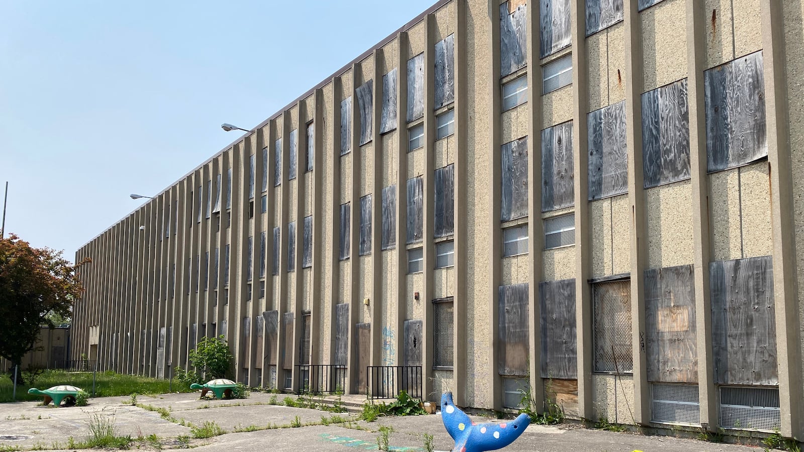 The old Laura S. Ward Elementary building at 410 N. Monticello Ave. in Garfield Park was closed in 2013. The school relocated to 646 N Lawndale Ave. in Humboldt Park and took over the old Martin A. Ryerson Elementary building.