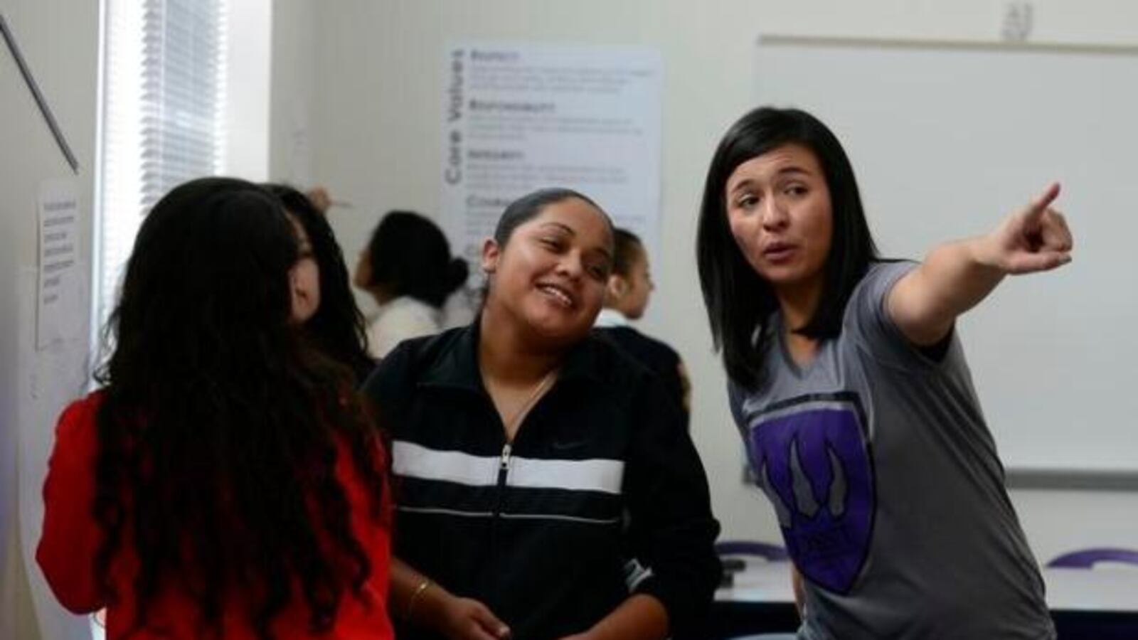 A classroom at Denver's DSST Green Valley Ranch campus in 2014 (Denver Post file).