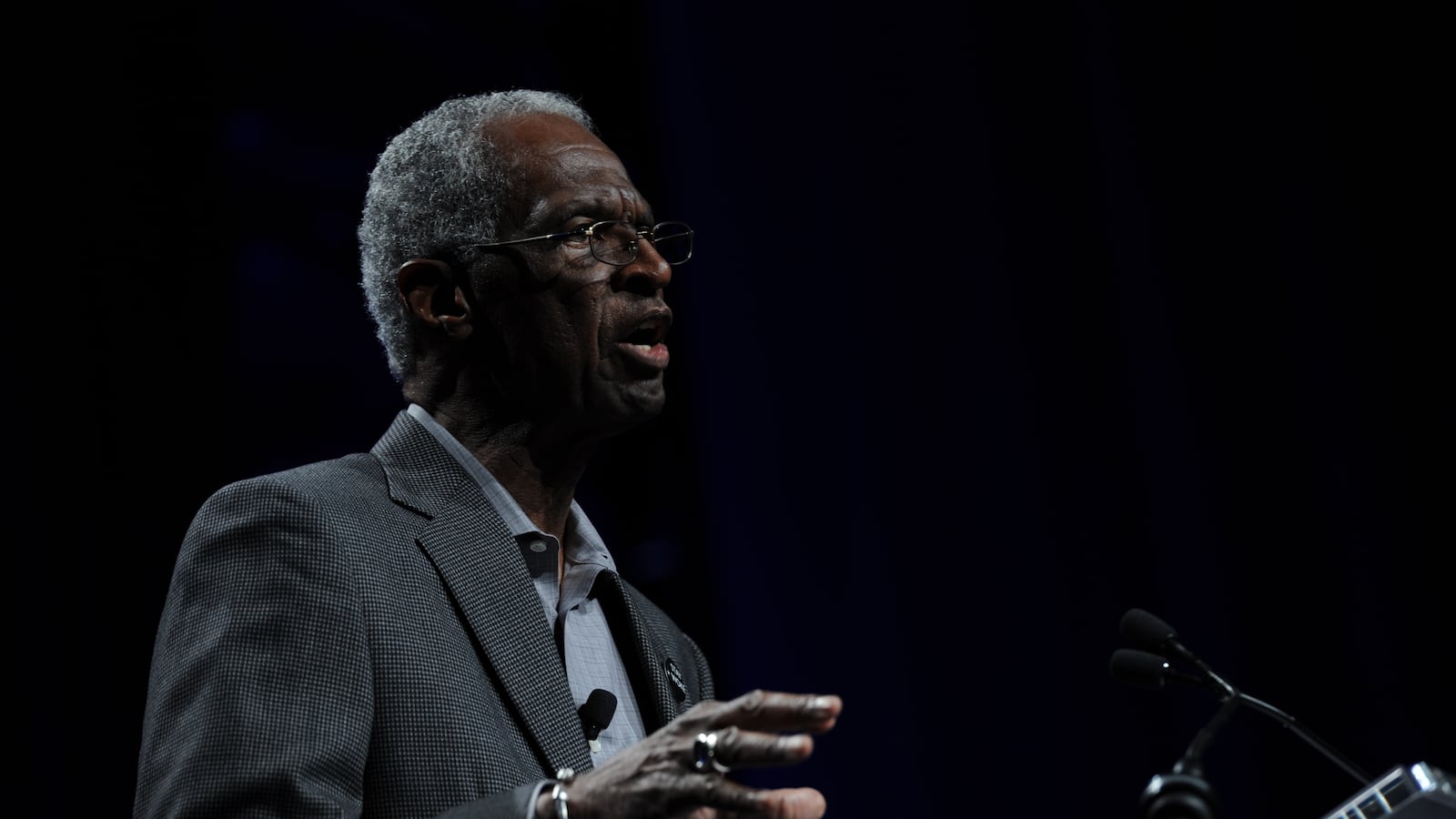 BAEO founder Howard Fuller speaks June 27 at the National Charter Schools Conference in Nashville. (Photo by National Alliance for Public Charter Schools)