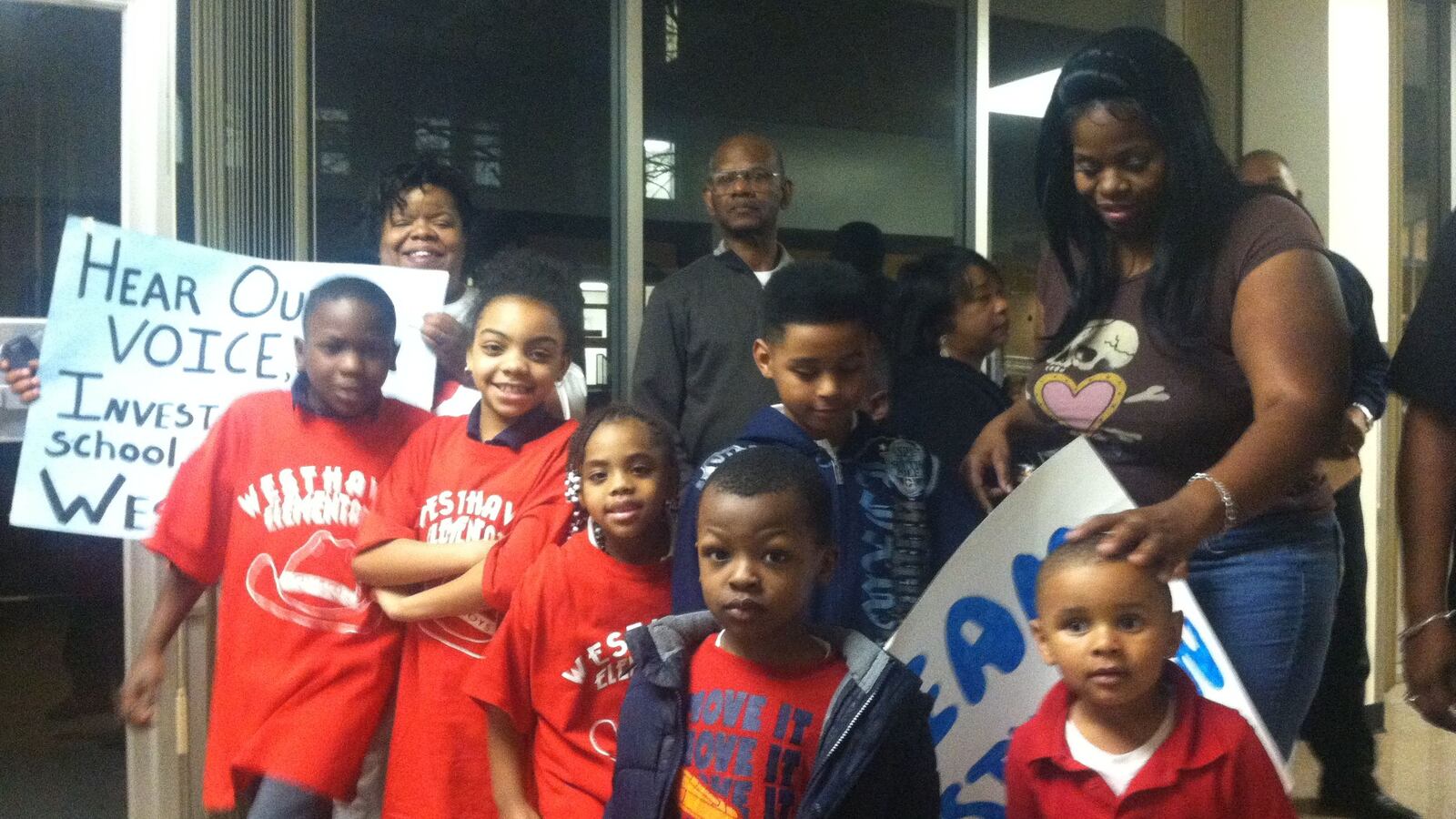 Westhaven Elementary School parents and students are hopeful that their school will remain open.