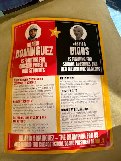 A campaign mailer