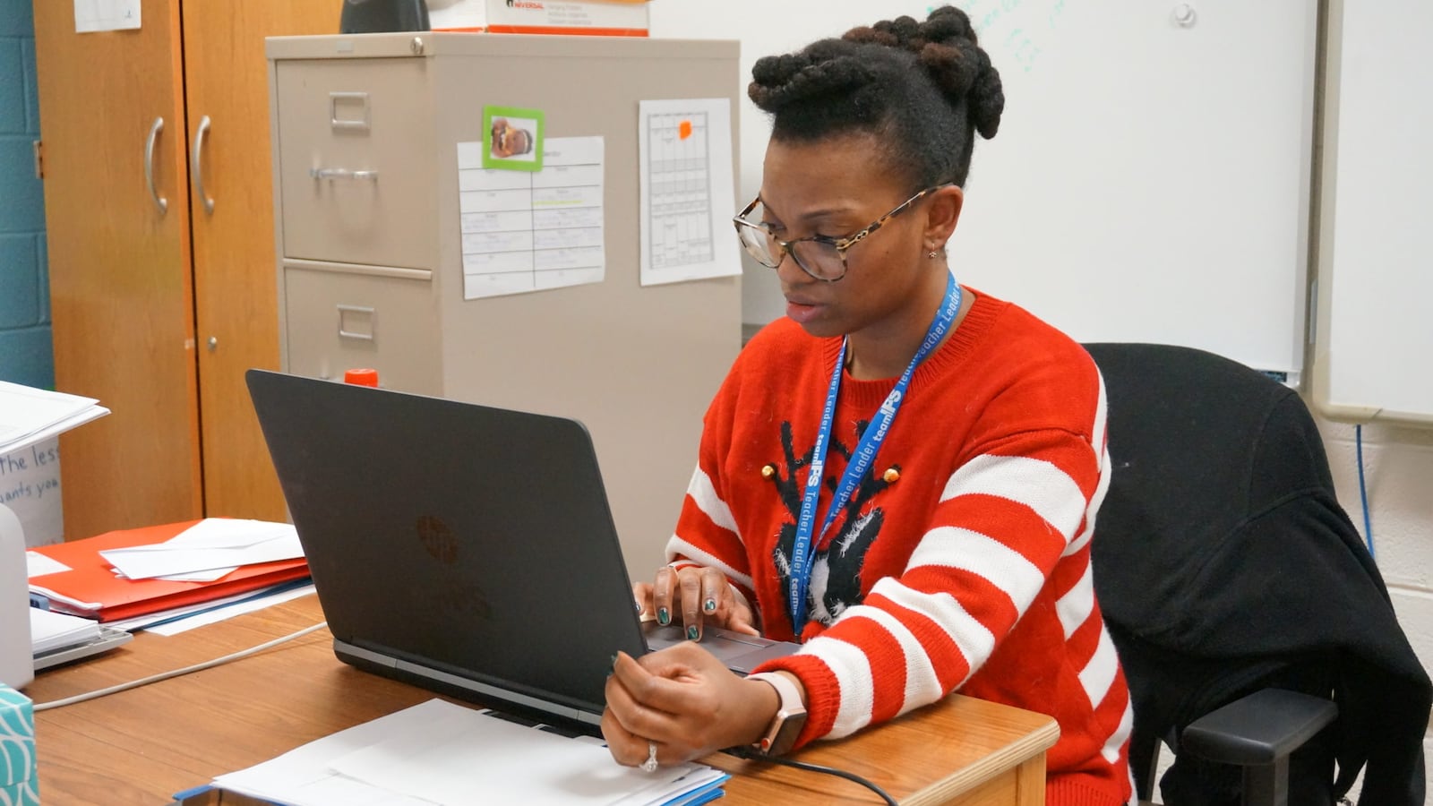 LaMeca Perkins-Knight is one of two Indianapolis Public Schools teachers leading a campaign to replace the local teachers union.