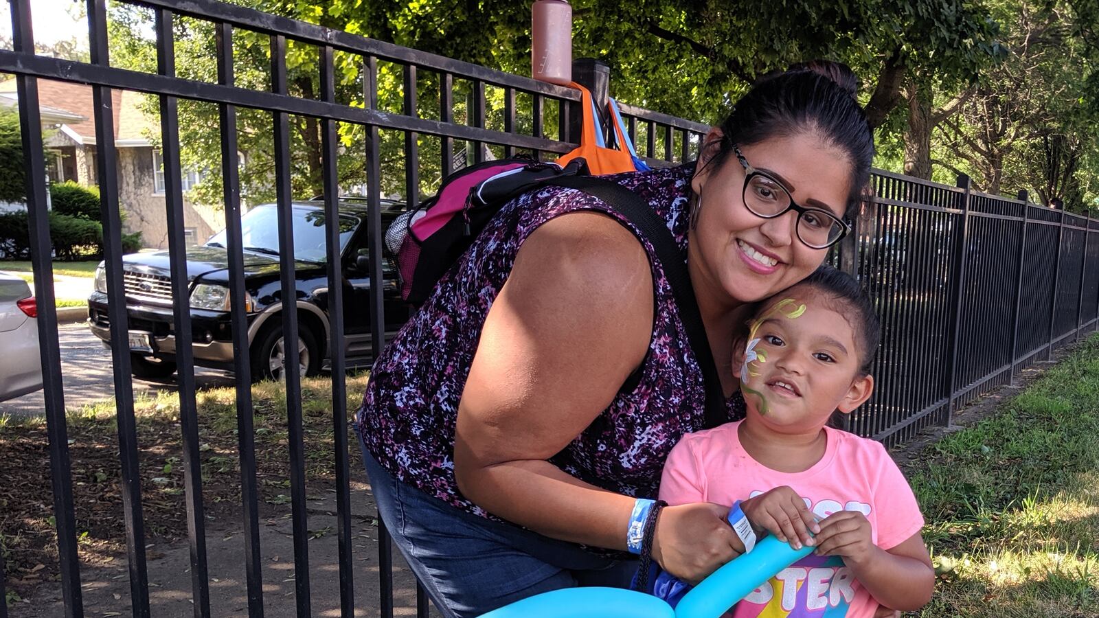 Bianca Freyre and her preschooler, Maura