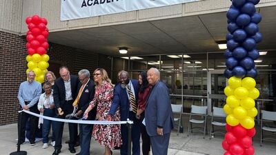 Andrew J. Brown Academy charter school celebrates new life in old IPS Forest Manor Middle School