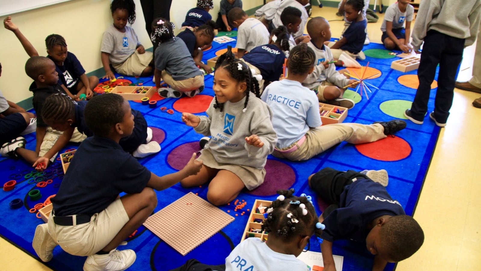 Students learn at Memphis Delta Preparatory, one of more than 100 charter schools in Tennessee.