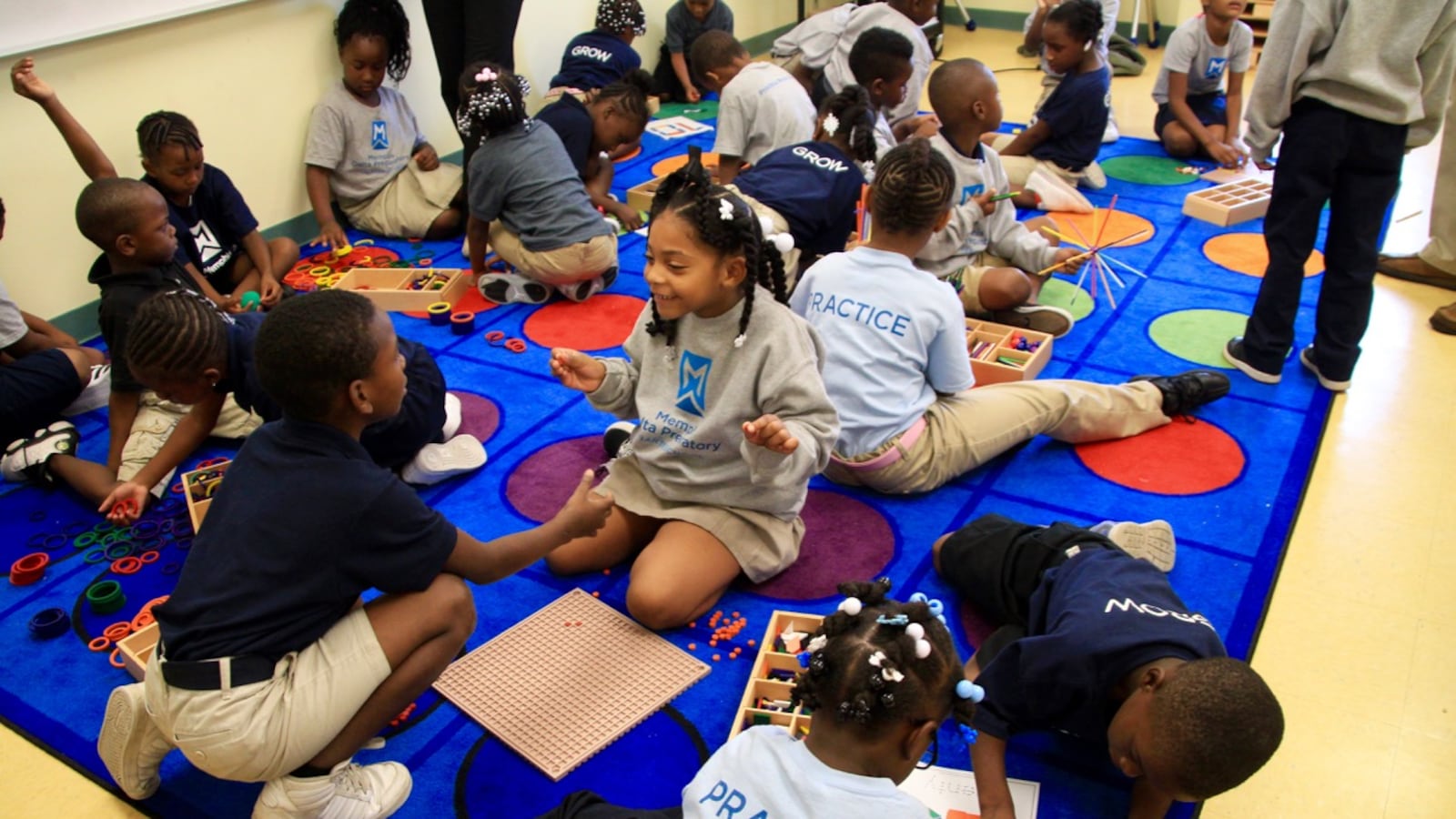 Students learn at Memphis Delta Preparatory, one of more than 100 charter schools in Tennessee.