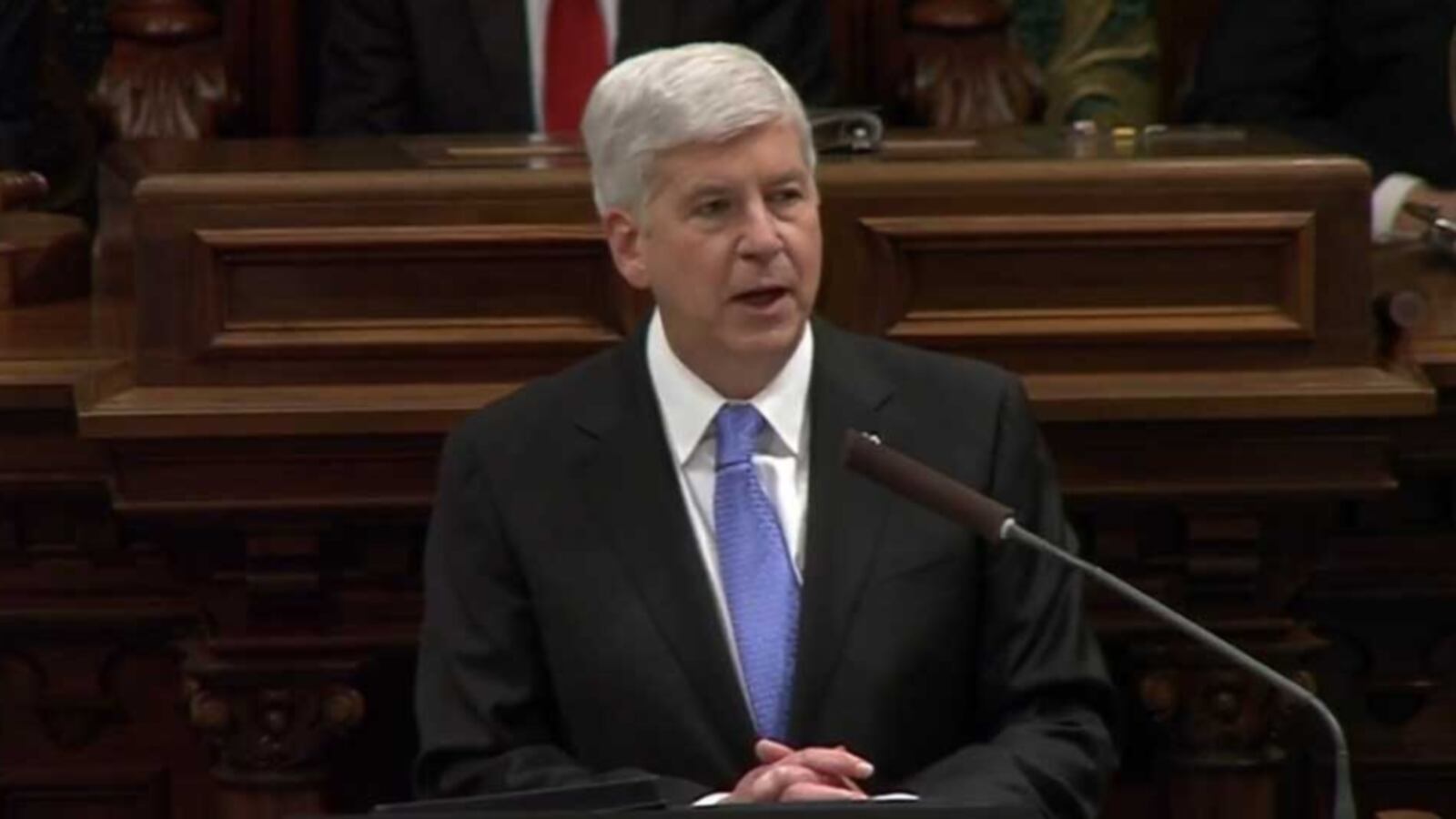 Michigan Gov. Rick Snyder will decide whether dozens of Detroit schools could face closure.