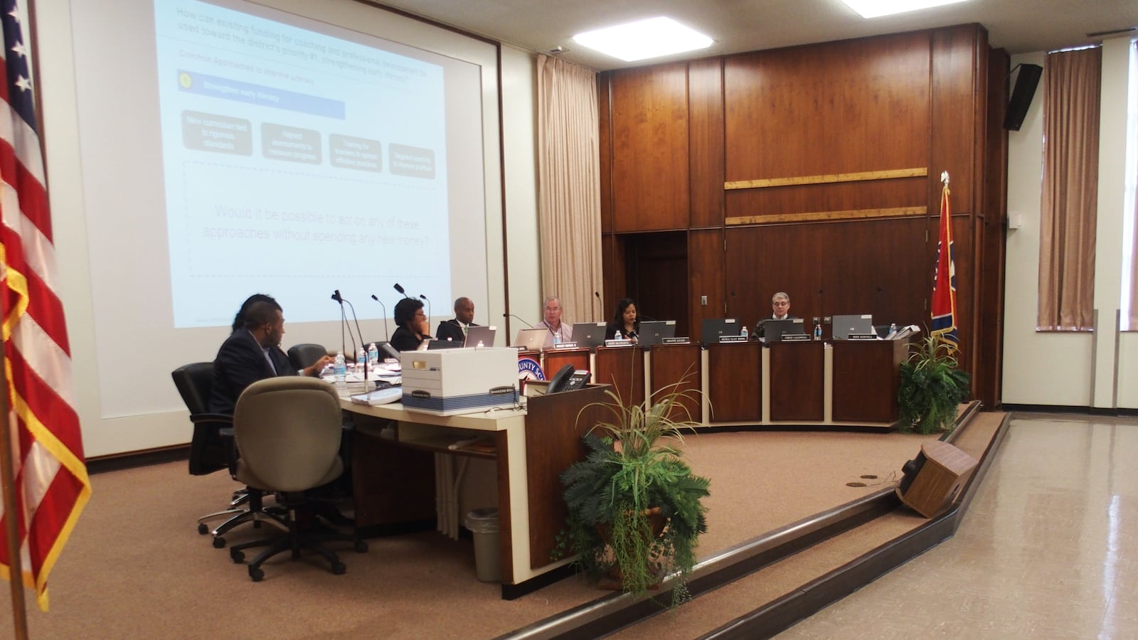 The board of Shelby County Schools begins its 2015-16 budget review Wednesday with district administrators in Memphis. They must work together during the next month to address a $125 million deficit.