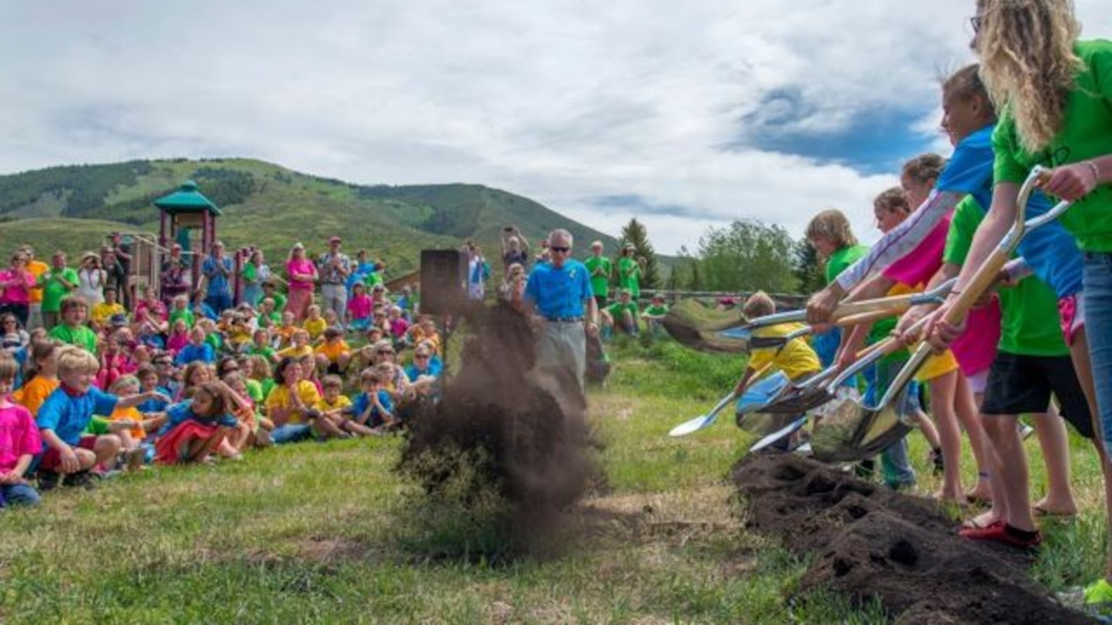 Aspen Community School groundbreaking