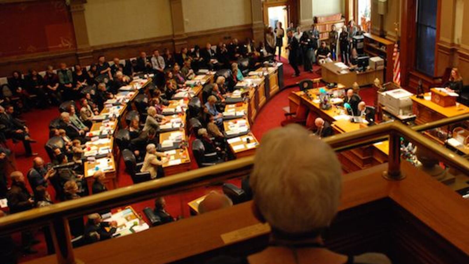 The Colorado Senate on 2014's opening day, Jan. 8.