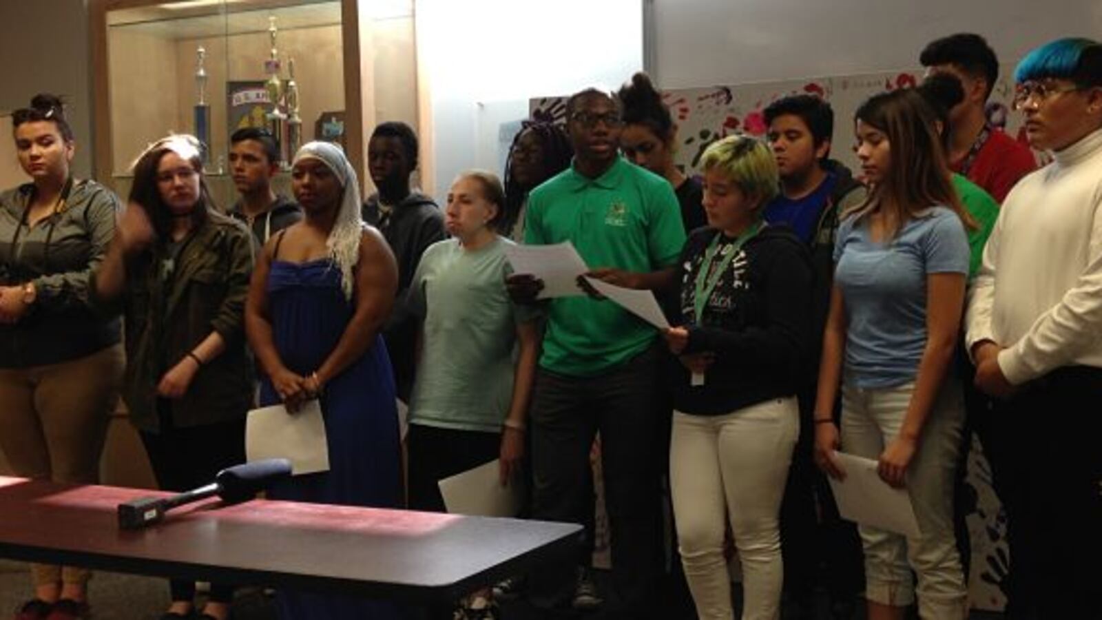 Noel Community Arts School students speak about the election.