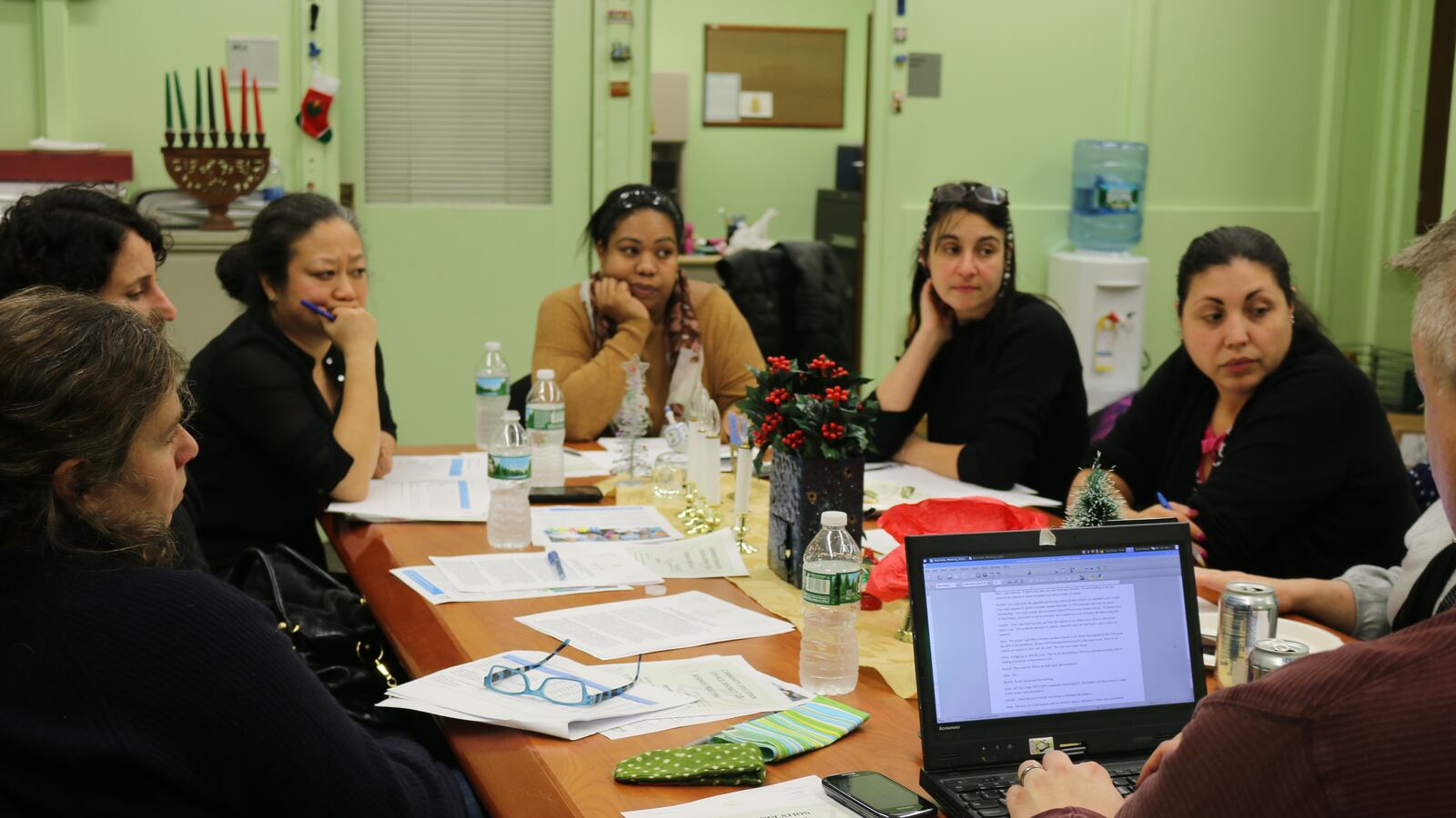 The District 15 Community Education Council on Tuesday debated a plan to integrate middle schools.