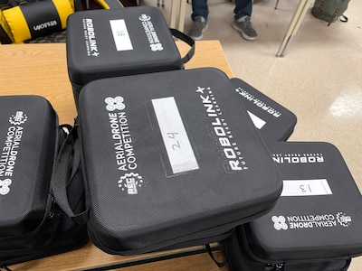 A collection of drones.