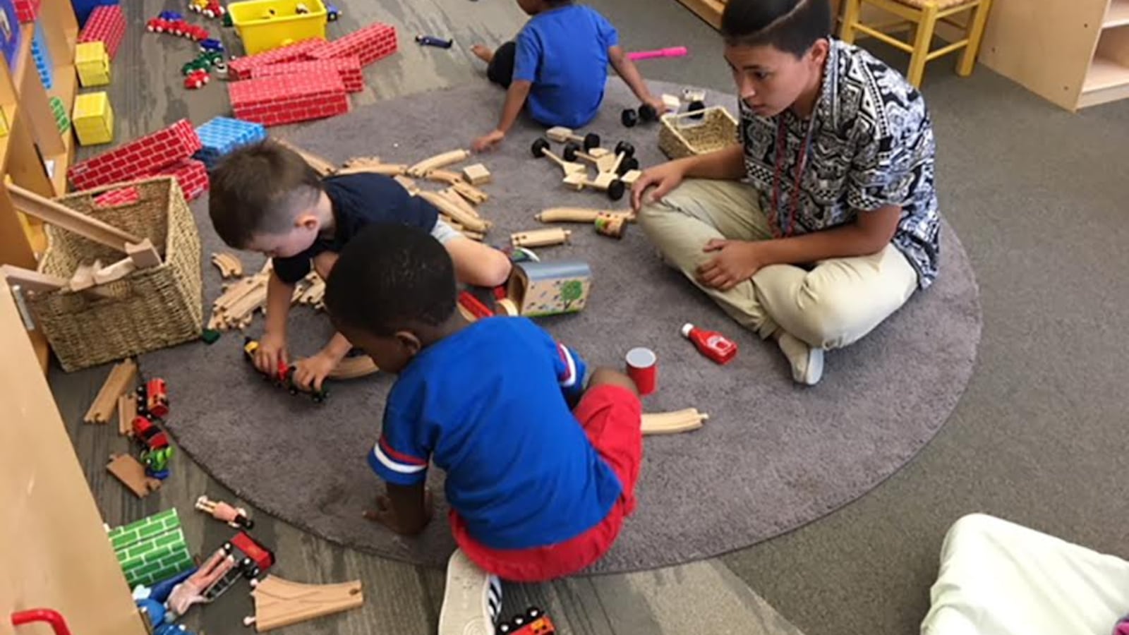 Teach For America corps member Ariel McPherson just began her preschool teaching job with Sewall Child Development Center in one of their satellite locations, the Dahlia Center for Health and Well Being in the North Park Hill neighborhood of Denver.
