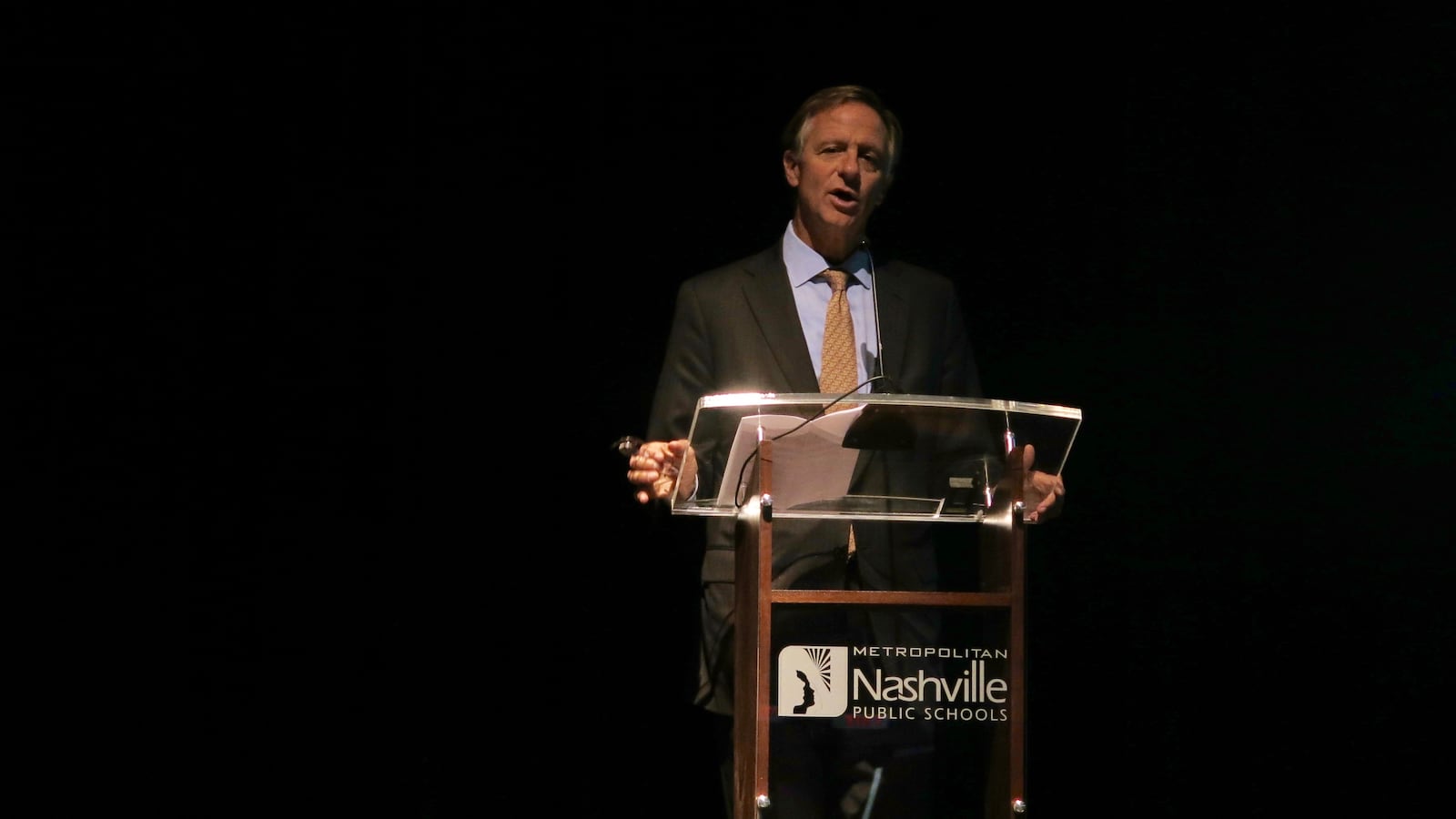 Gov. Bill Haslam has said he wants to be remembered as Tennessee's "education governor."