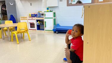 Indianapolis’ newest child care center opens inside Manual High School
