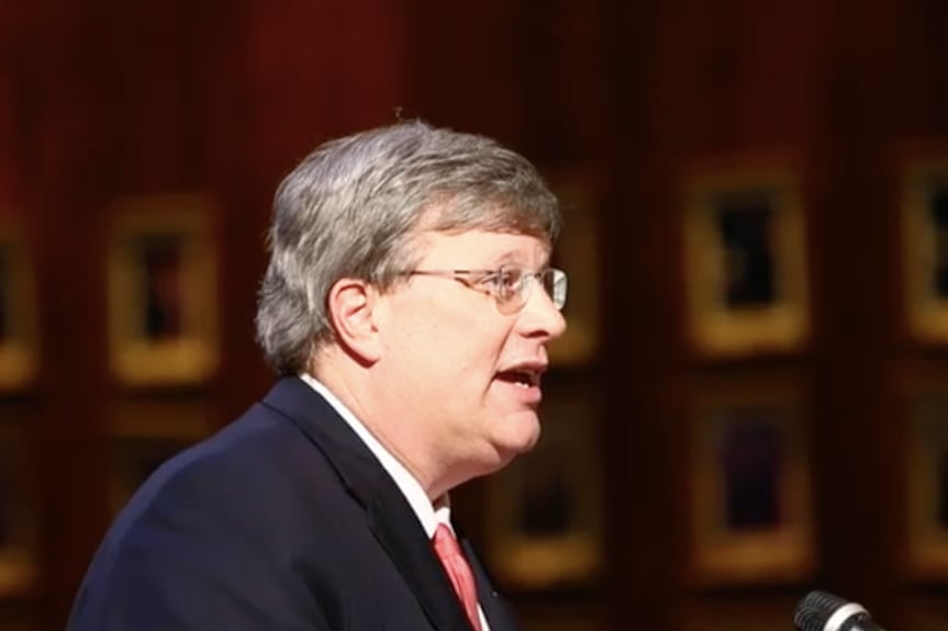 Memphis Mayor Jim Strickland presents his proposed $680 million budget to City Council on April 25, 2017.