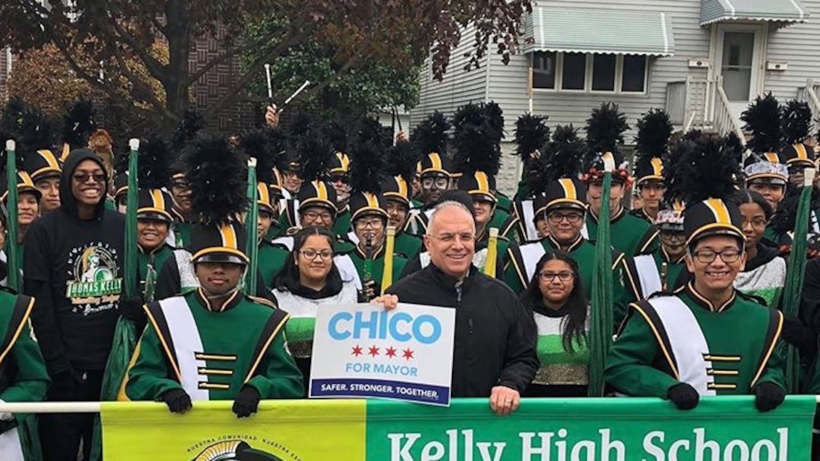 Before he served on Chicago's school board or the state board of education, Chicago mayoral hopeful Gery Chico attended Kelly High School.