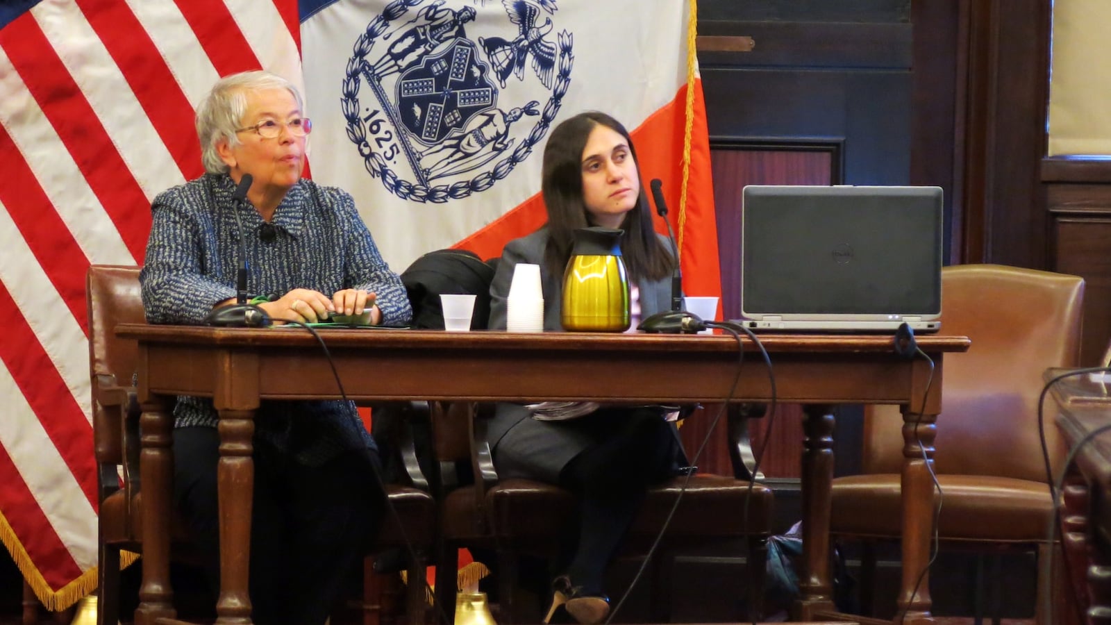 Chancellor Carmen Fariña and Sophia Pappas, the city's executive director of early childhood education, testified before the City Council.