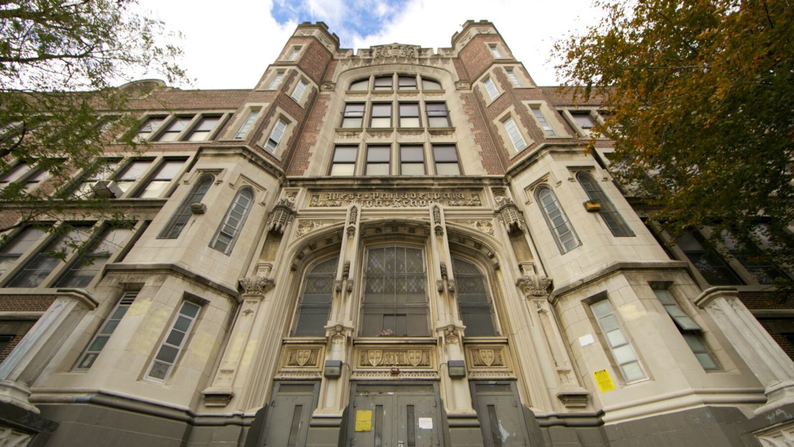 Exterior of West Philadelphia High.